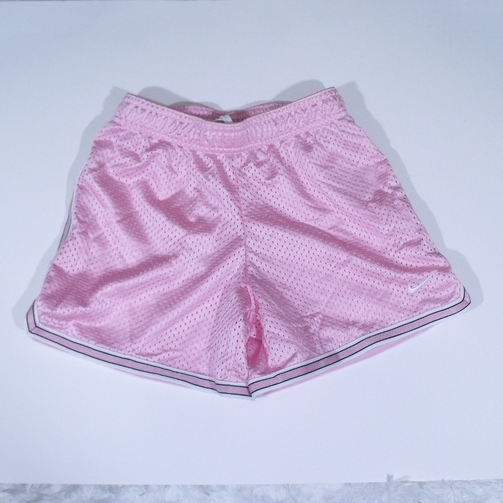 Nike Girls Pink Athletic Shorts